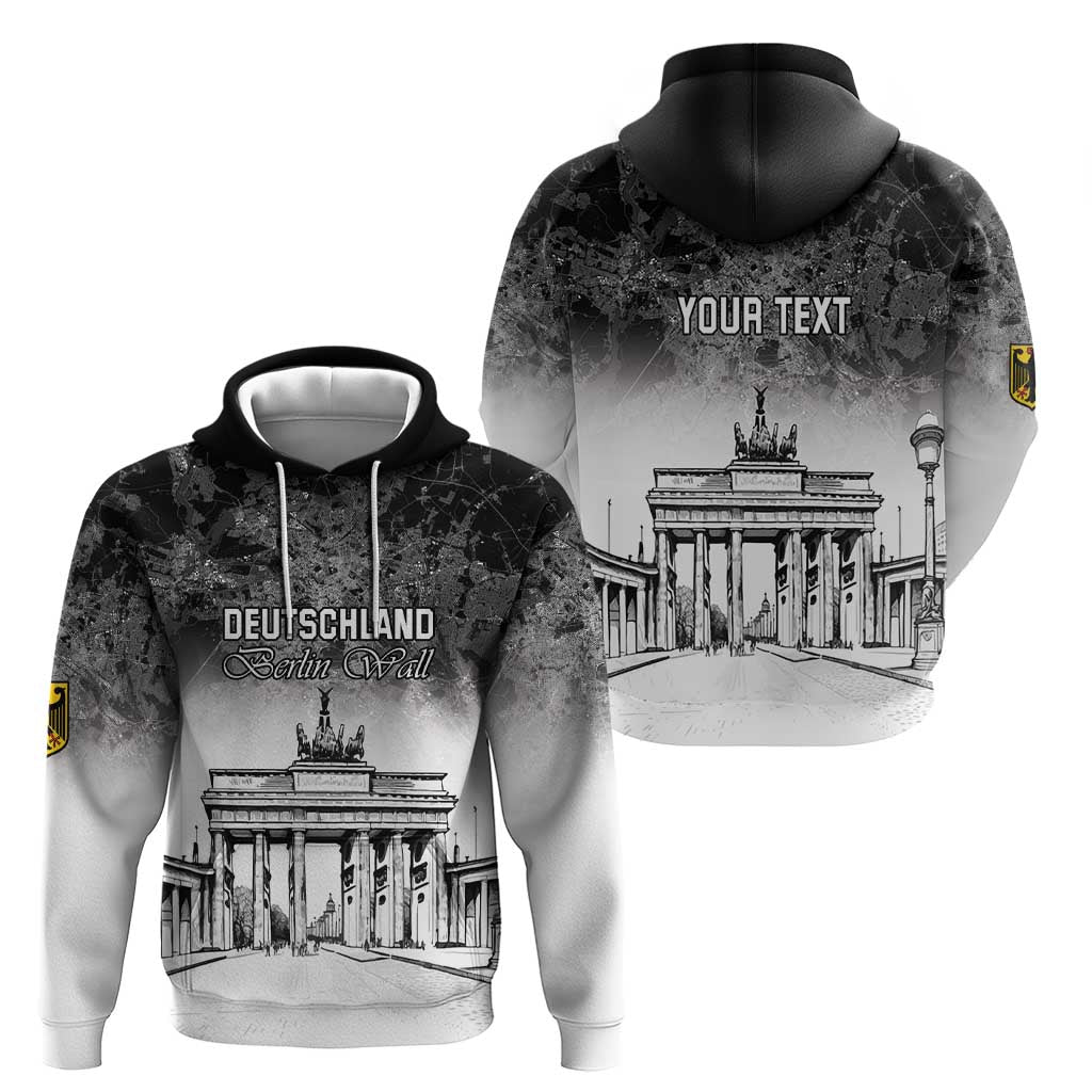 Personalized Germany Berlin Wall Hoodie Tag der Deutschen Einheit LT18