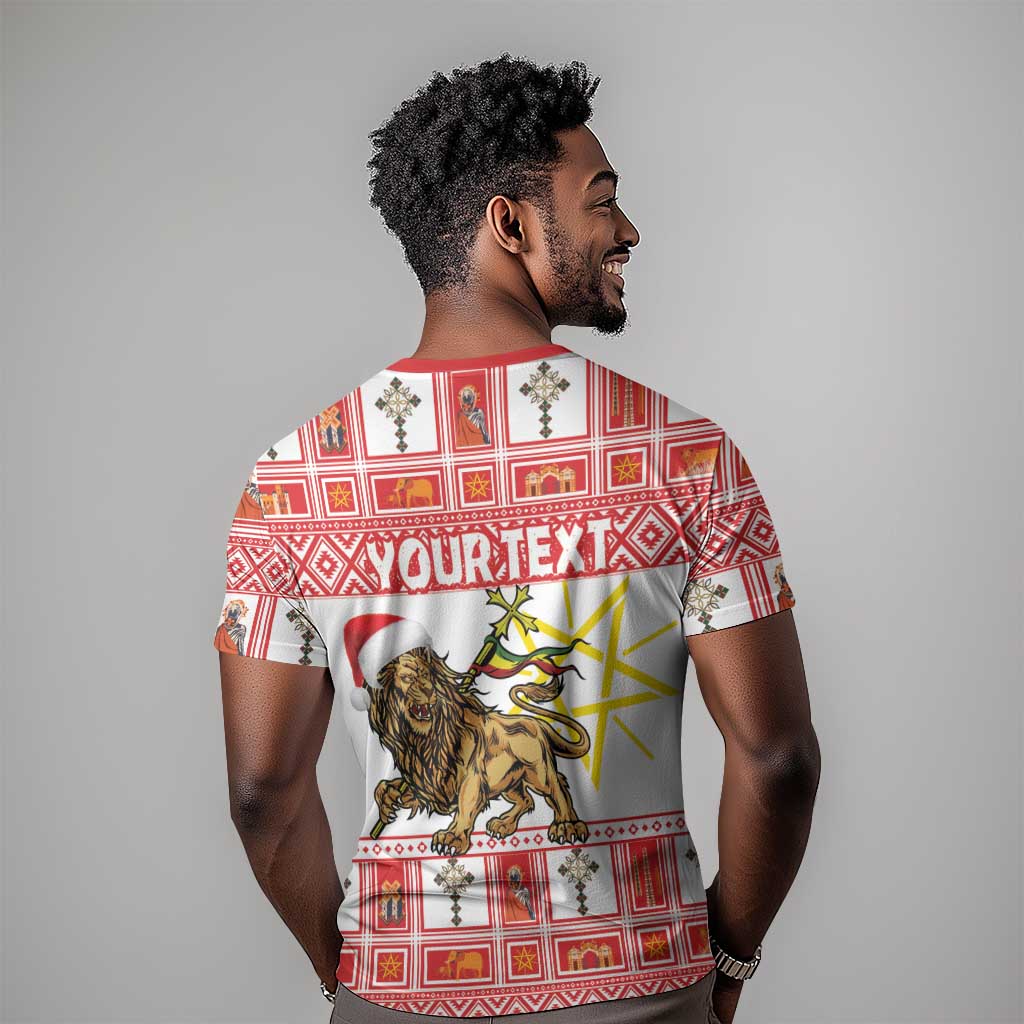 Personalized Ethiopia Melikam Gena T shirt Merry Christmas Lion of Judah LT18