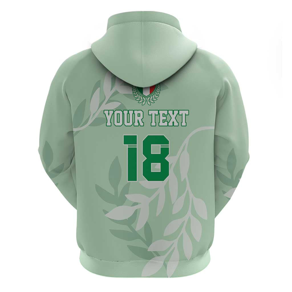 Custom Italy Football Hoodie Nazionale di calcio dell'Italia LT18