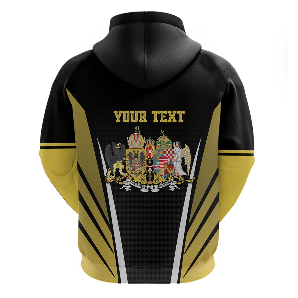 Personalized Austro-Hungarian Empire 1867-1918 Hoodie Flag Color Inspiration LT18