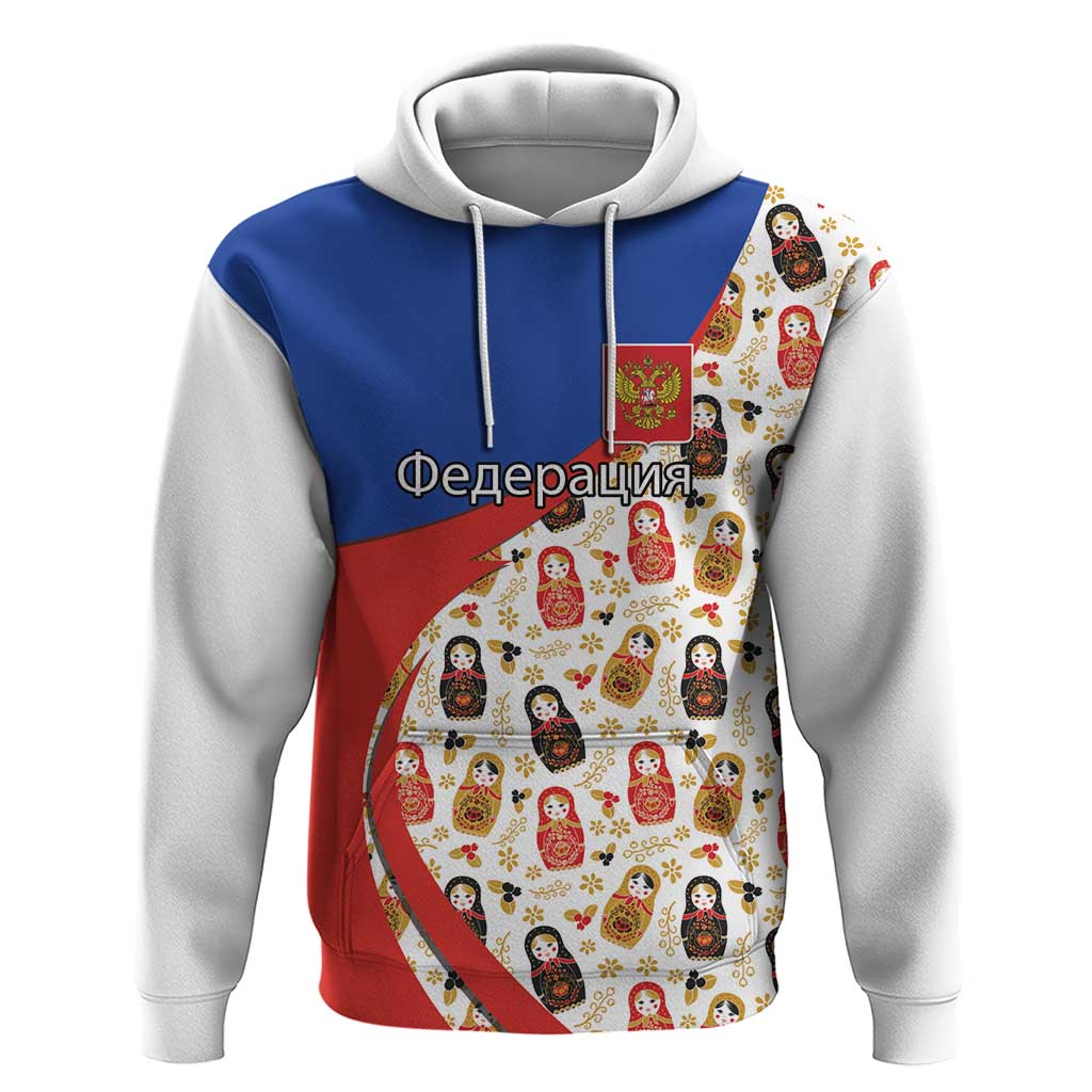 Russian Doll Hoodie Flag Color Style No1 LT19