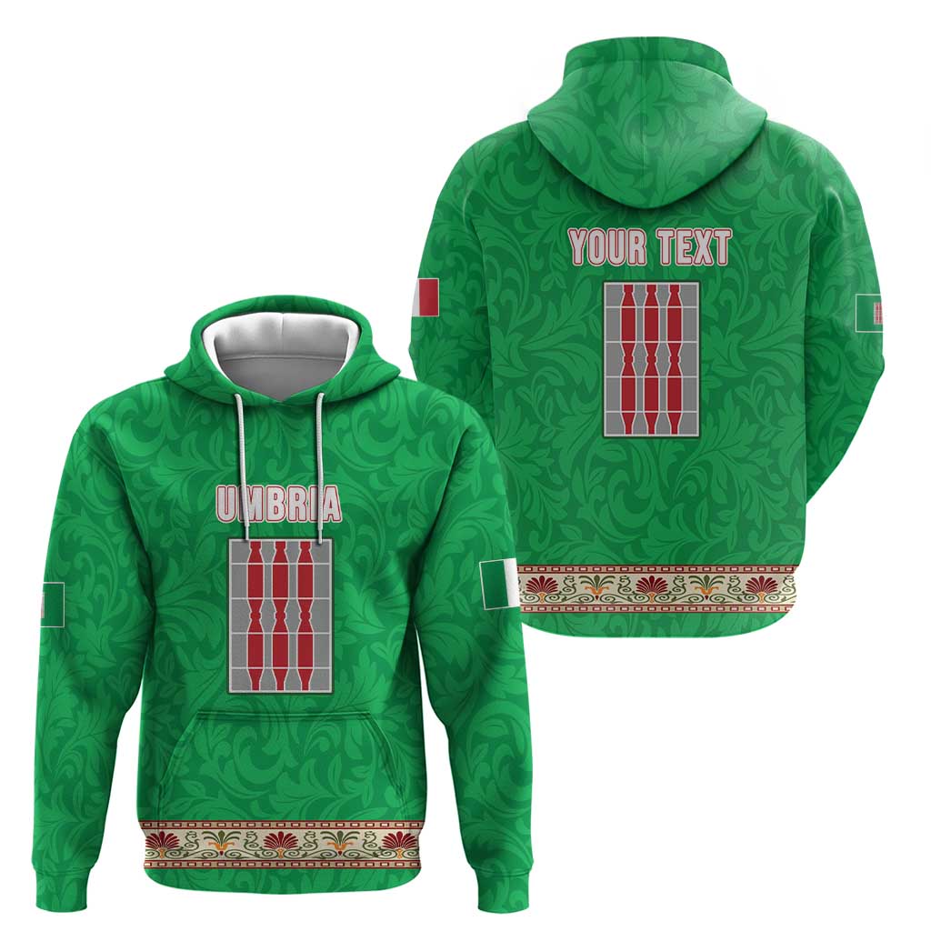 Personalized Italy Umbria Hoodie Flag Style LT19
