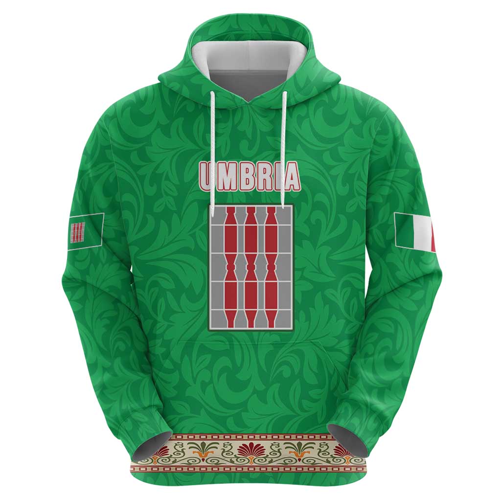 Personalized Italy Umbria Hoodie Flag Style LT19
