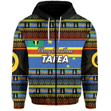 Tafea Province Zip Hoodie Of Vanuatu Christmas LT6