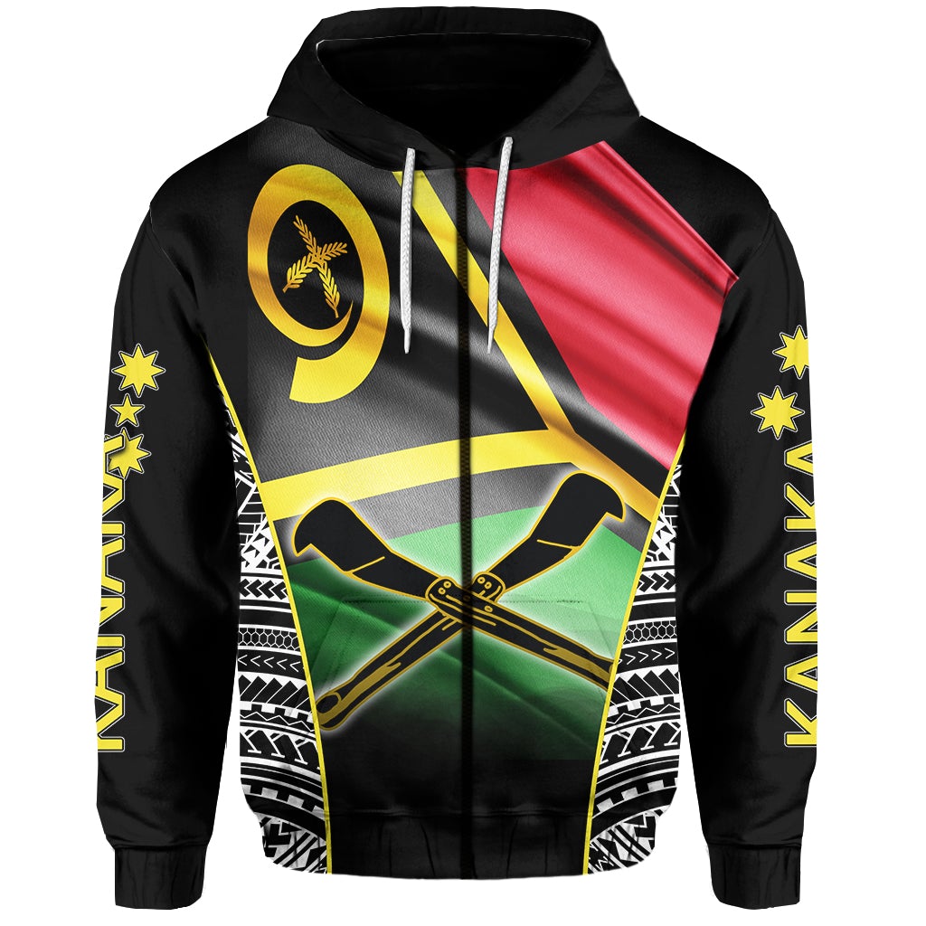 South Sea Islanders Zip Hoodie Kanaka LT6