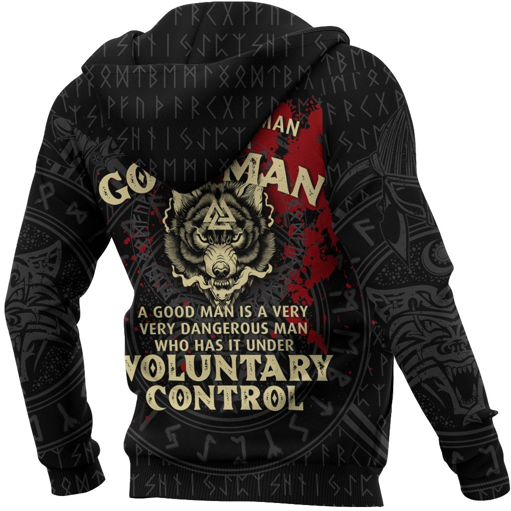 Viking Hoodie Good Man RLT12