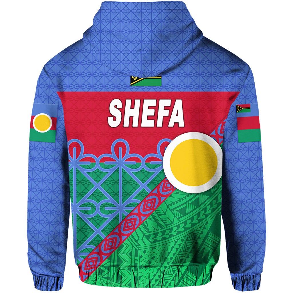 Shefa Province Hoodie Vanuatu Pattern Unique Style LT8
