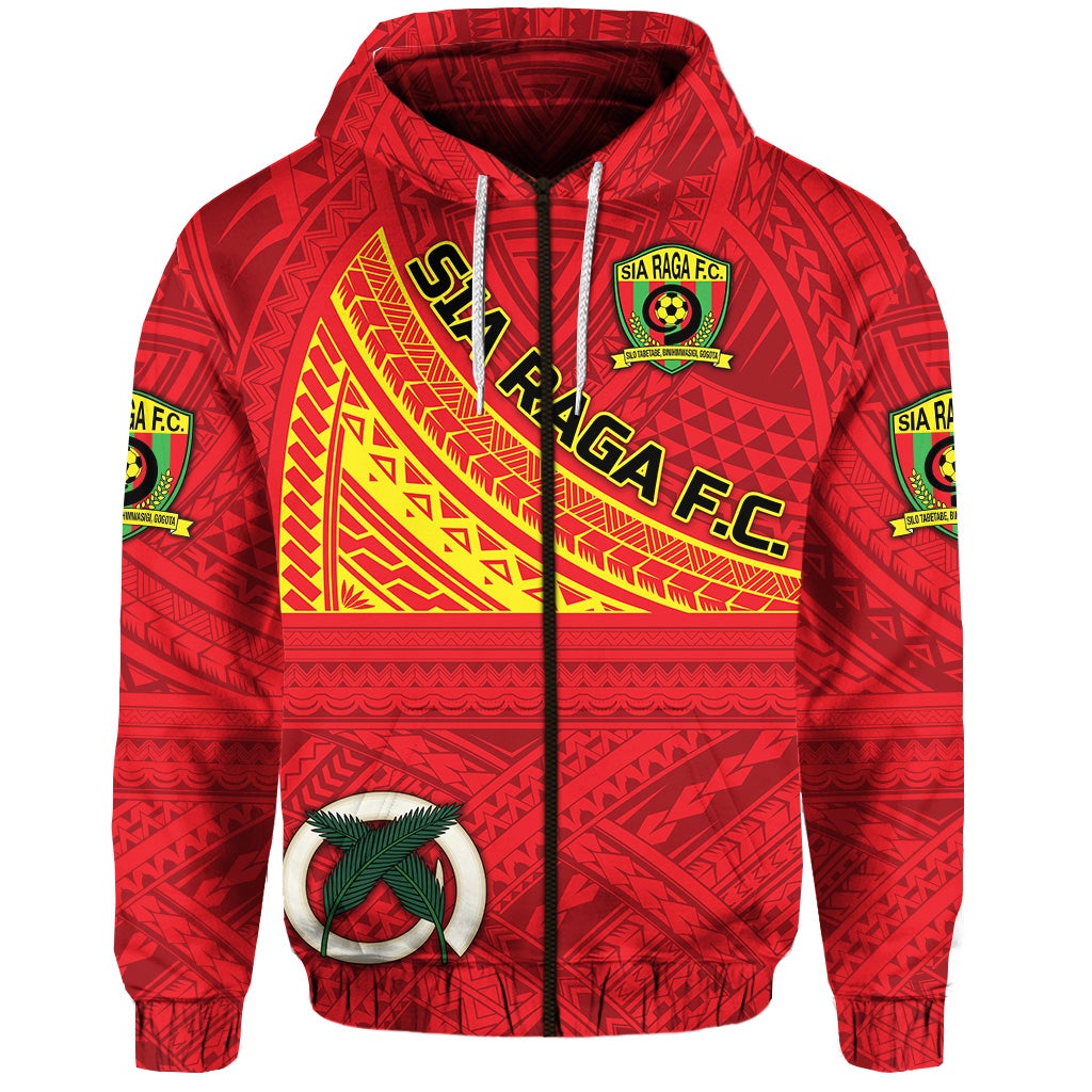 Vanuatu Sia Raga Football Club Zip Hoodie Original Style LT8