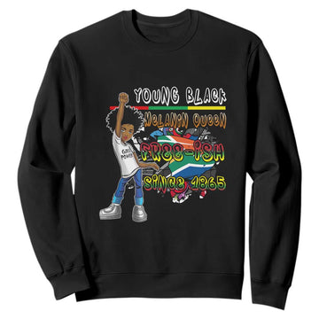 Free Ish Juneteenth Sweatshirt Freedom Day Since 1865 TS01