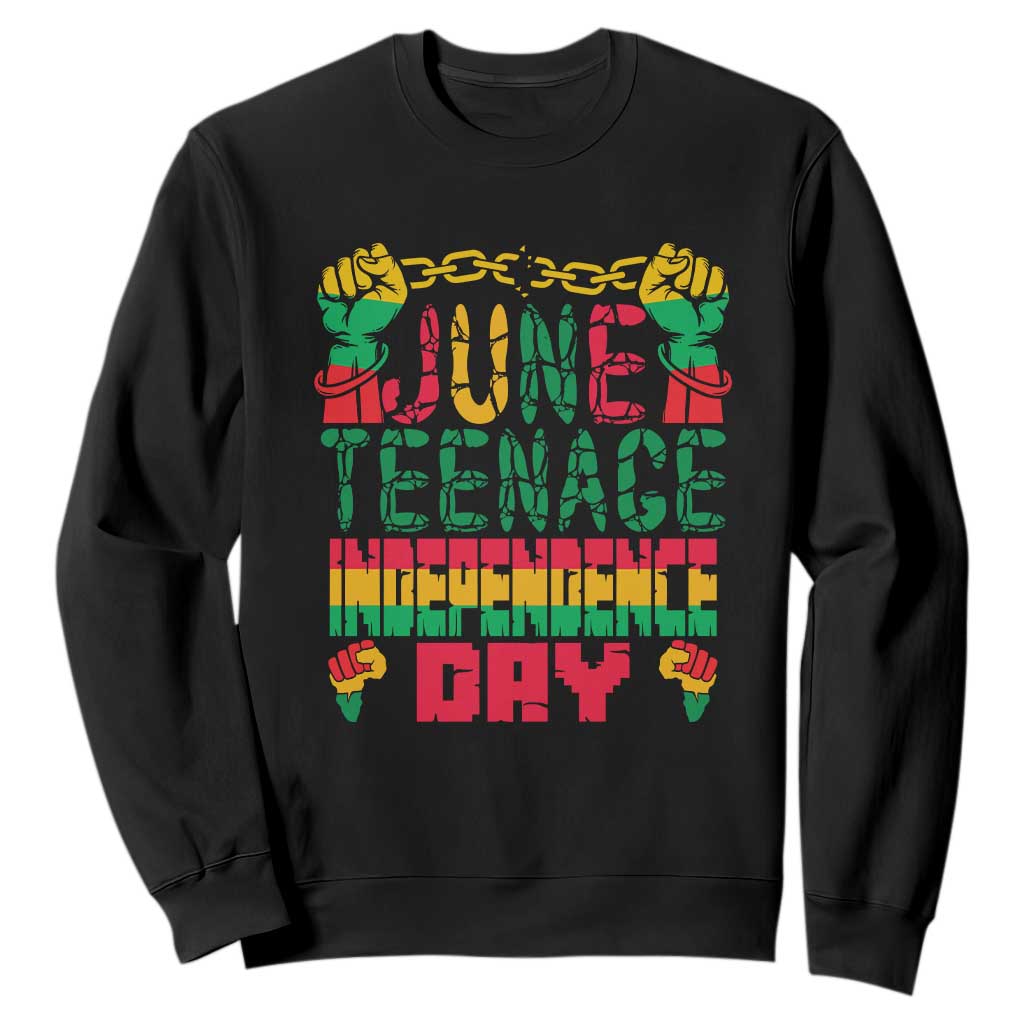 Juneteenth 1865 Independence Day Sweatshirt TS01