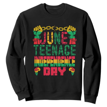 Juneteenth 1865 Independence Day Sweatshirt TS01