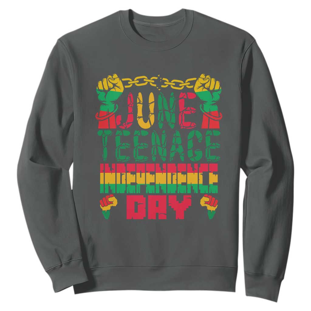 Juneteenth 1865 Independence Day Sweatshirt TS01