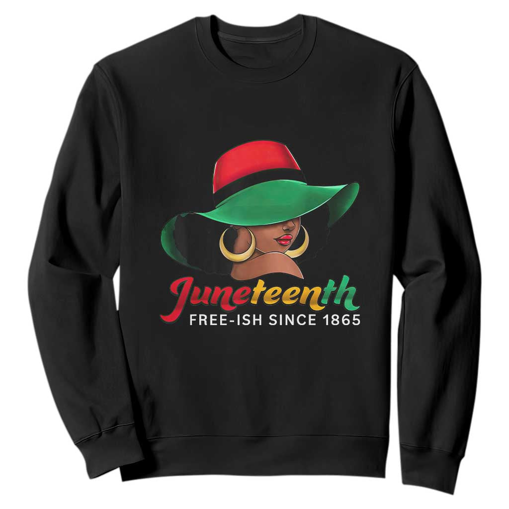 Juneteenth 1865 Sweatshirt Celebrating Black Freedom Day TS01