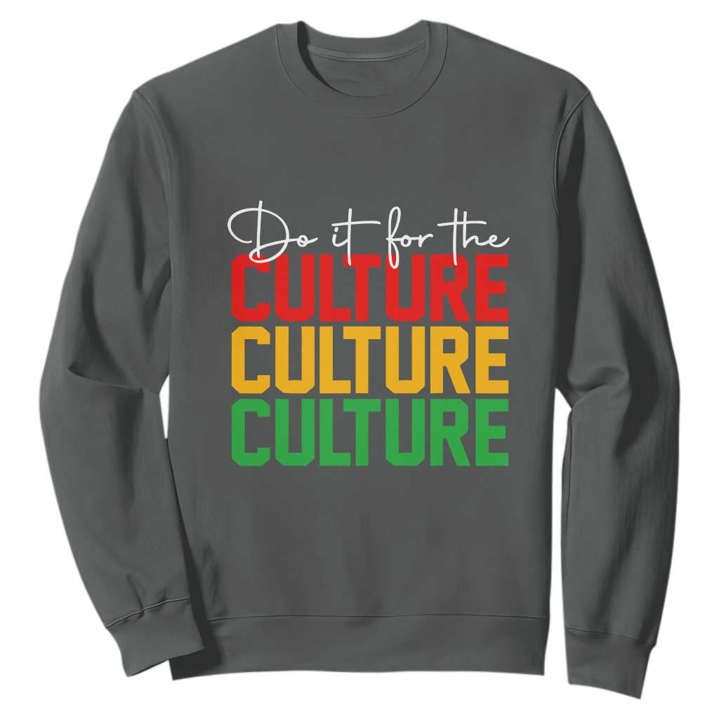 African Pride Sweatshirt Do It For The Culture TS01
