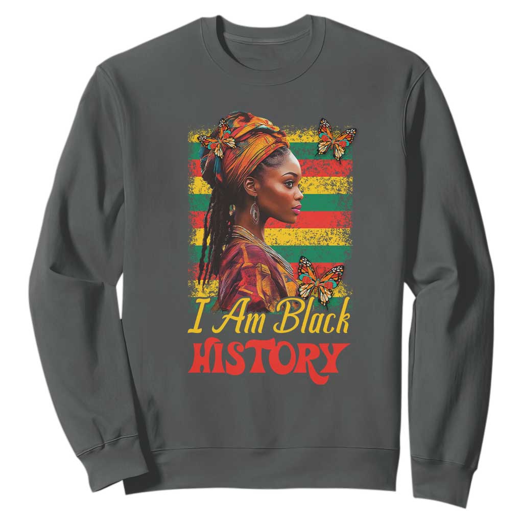 I Am Black History Sweatshirt African Pride Woman TS02