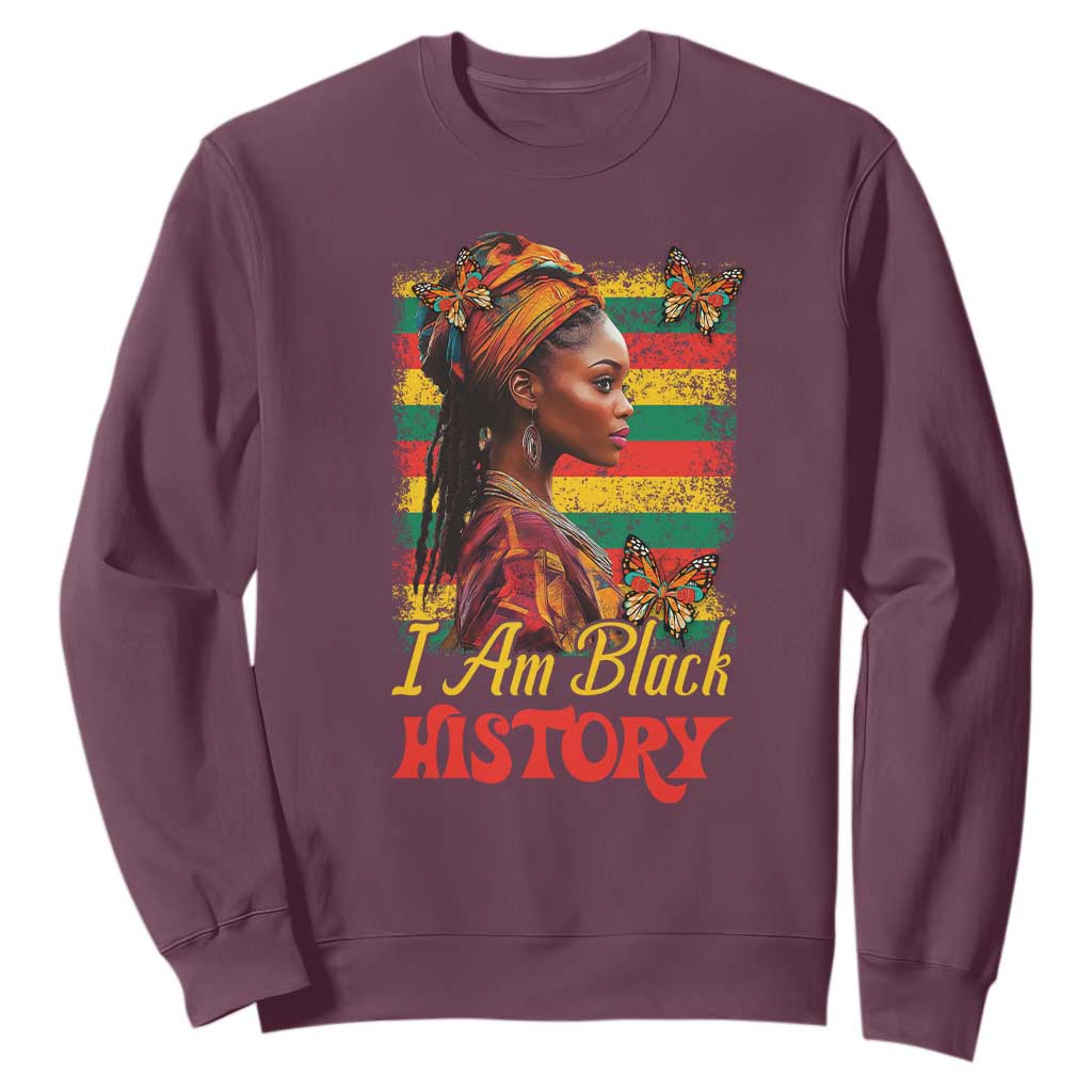 I Am Black History Sweatshirt African Pride Woman TS02