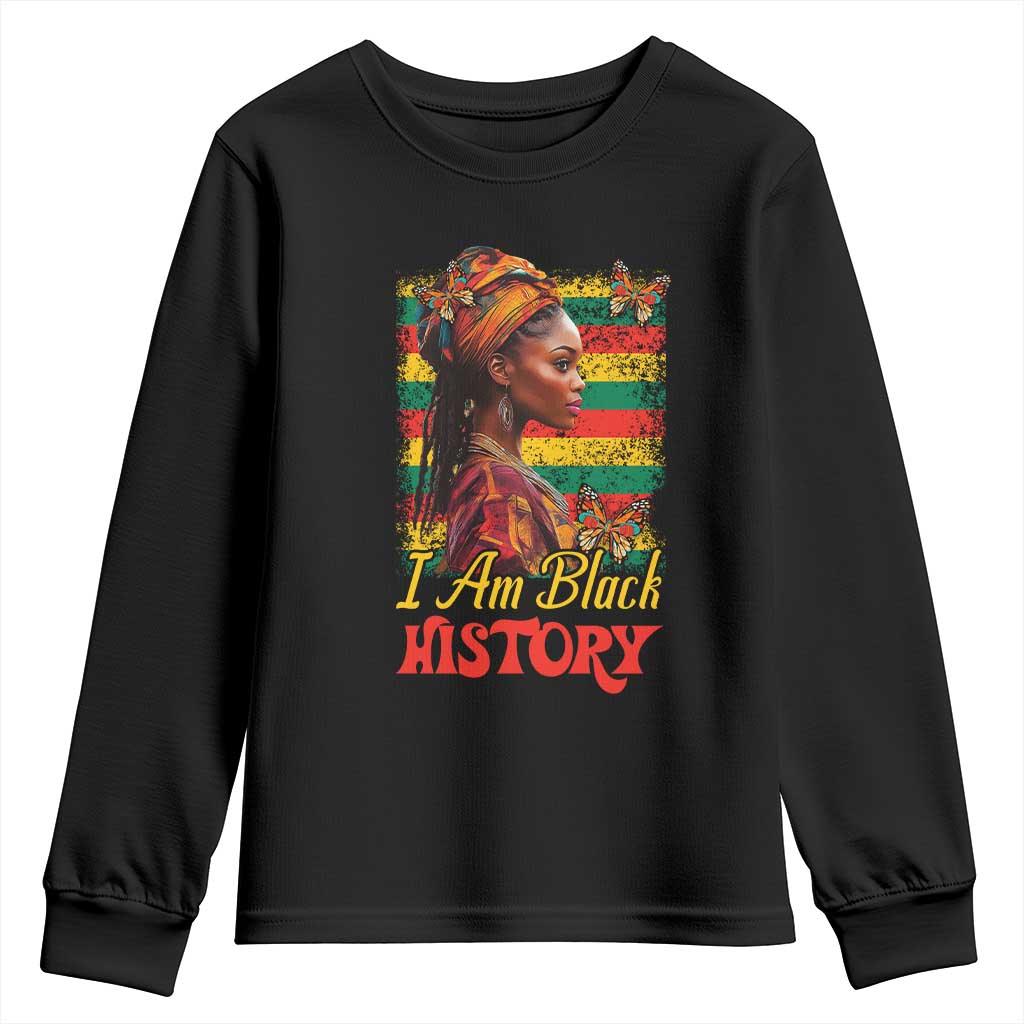 I Am Black History Youth Sweatshirt African Pride Woman TS02