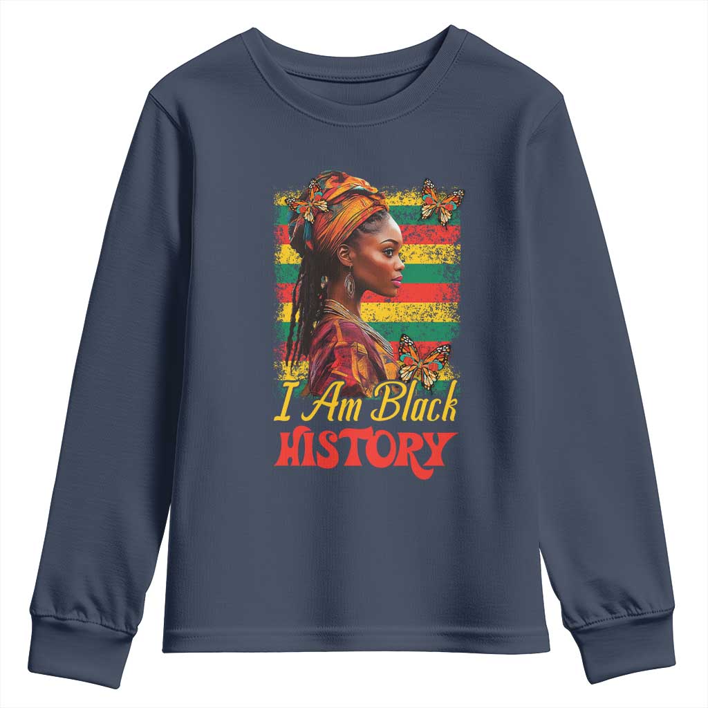 I Am Black History Youth Sweatshirt African Pride Woman TS02