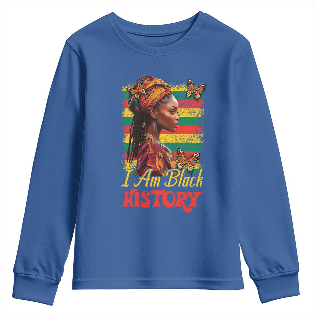 I Am Black History Youth Sweatshirt African Pride Woman TS02