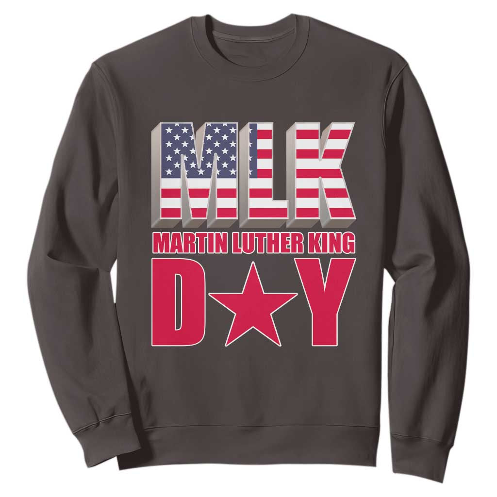 MLK Day Sweatshirt Martin Luther King Jr American Civil Rights Leader TS02
