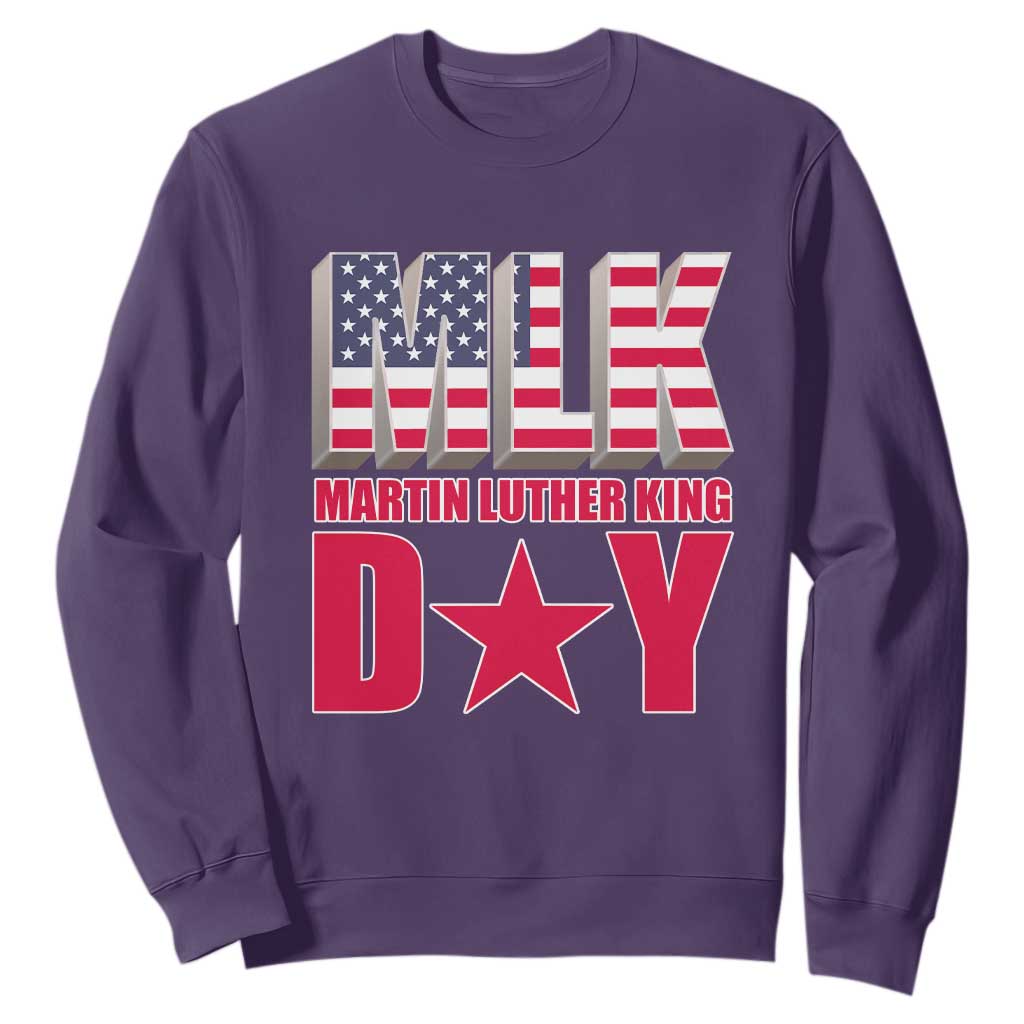 MLK Day Sweatshirt Martin Luther King Jr American Civil Rights Leader TS02