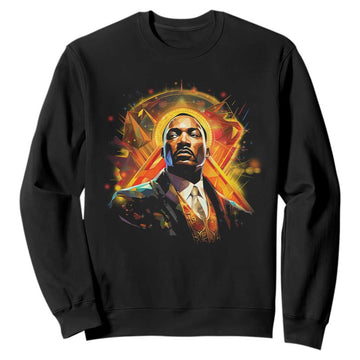 Martin Luther King MLK Sweatshirt Afrofuturism Graphic Art TS02