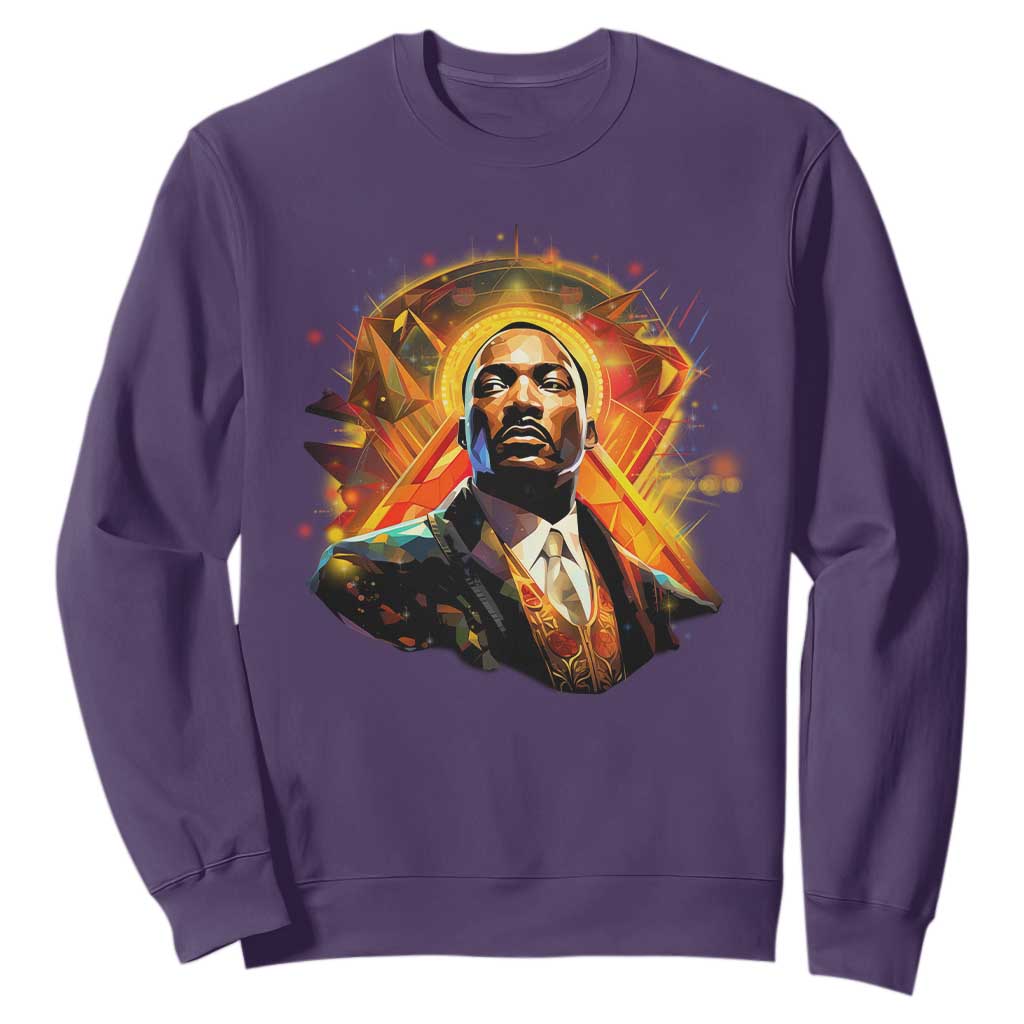 Martin Luther King MLK Sweatshirt Afrofuturism Graphic Art TS02
