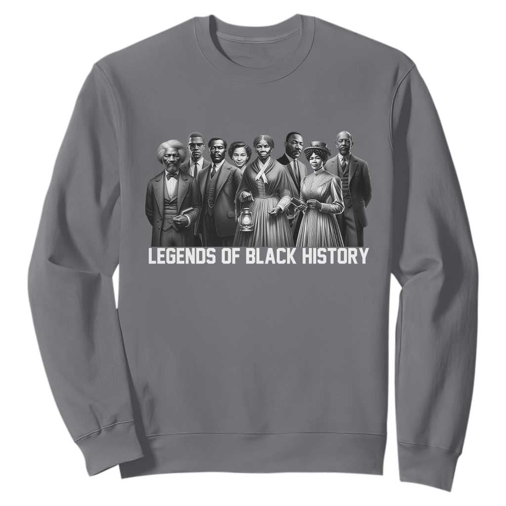 Inspirational Civil Right Leaders Sweatshirt Legends of Black History TS02