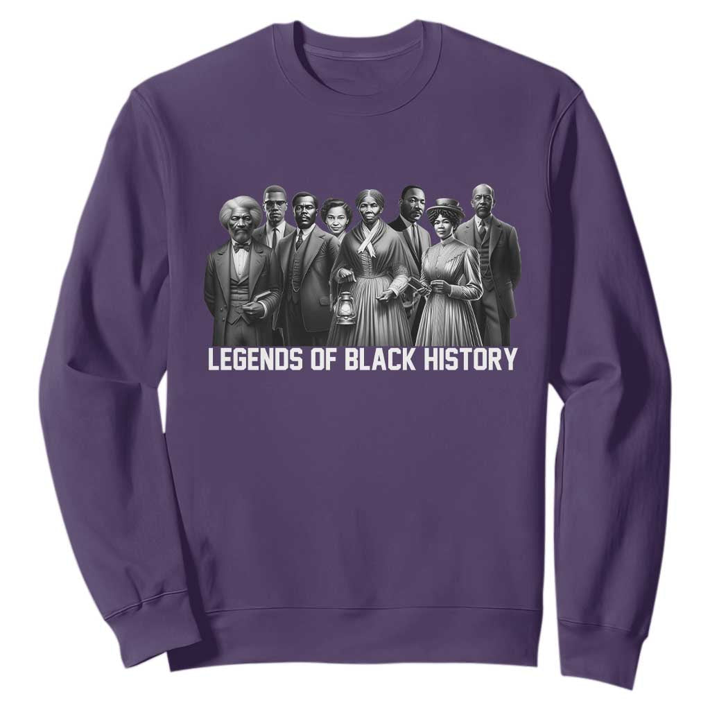 Inspirational Civil Right Leaders Sweatshirt Legends of Black History TS02