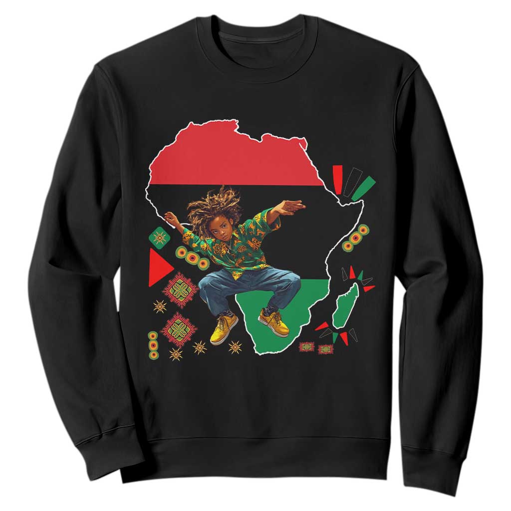 Black Son Future Leader Sweatshirt African American Pride Black History Month TS02