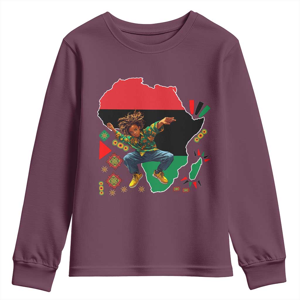 Black Son Future Leader Youth Sweatshirt African American Pride Black History Month TS02