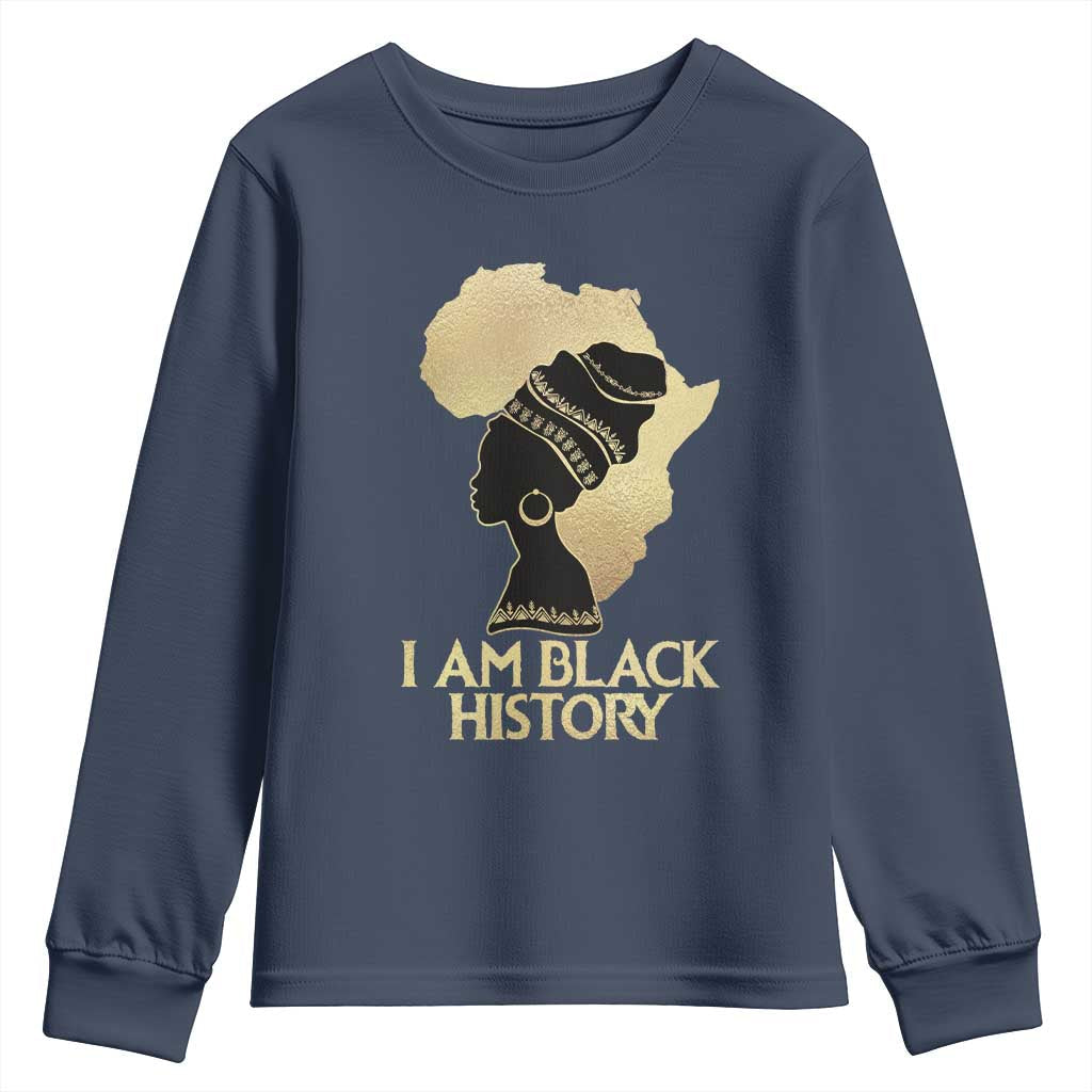 I Am Black History Youth Sweatshirt Black Girls African American TS02