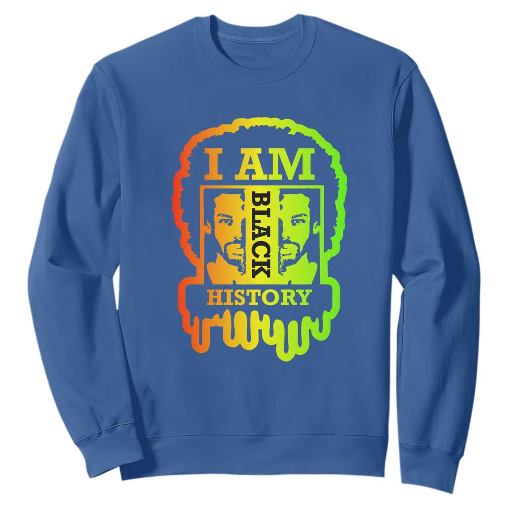 I Am Black History Sweatshirt Dope African American Men TS02