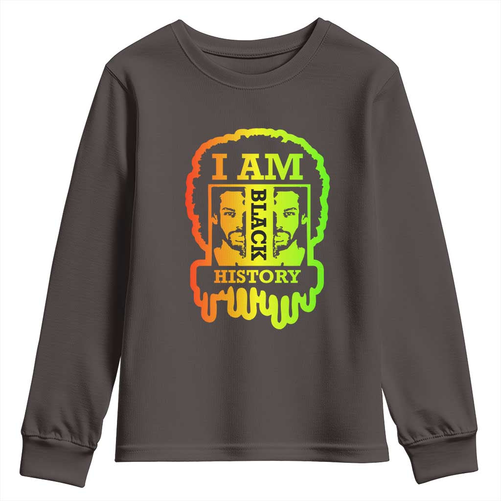 I Am Black History Youth Sweatshirt Dope African American Men TS02