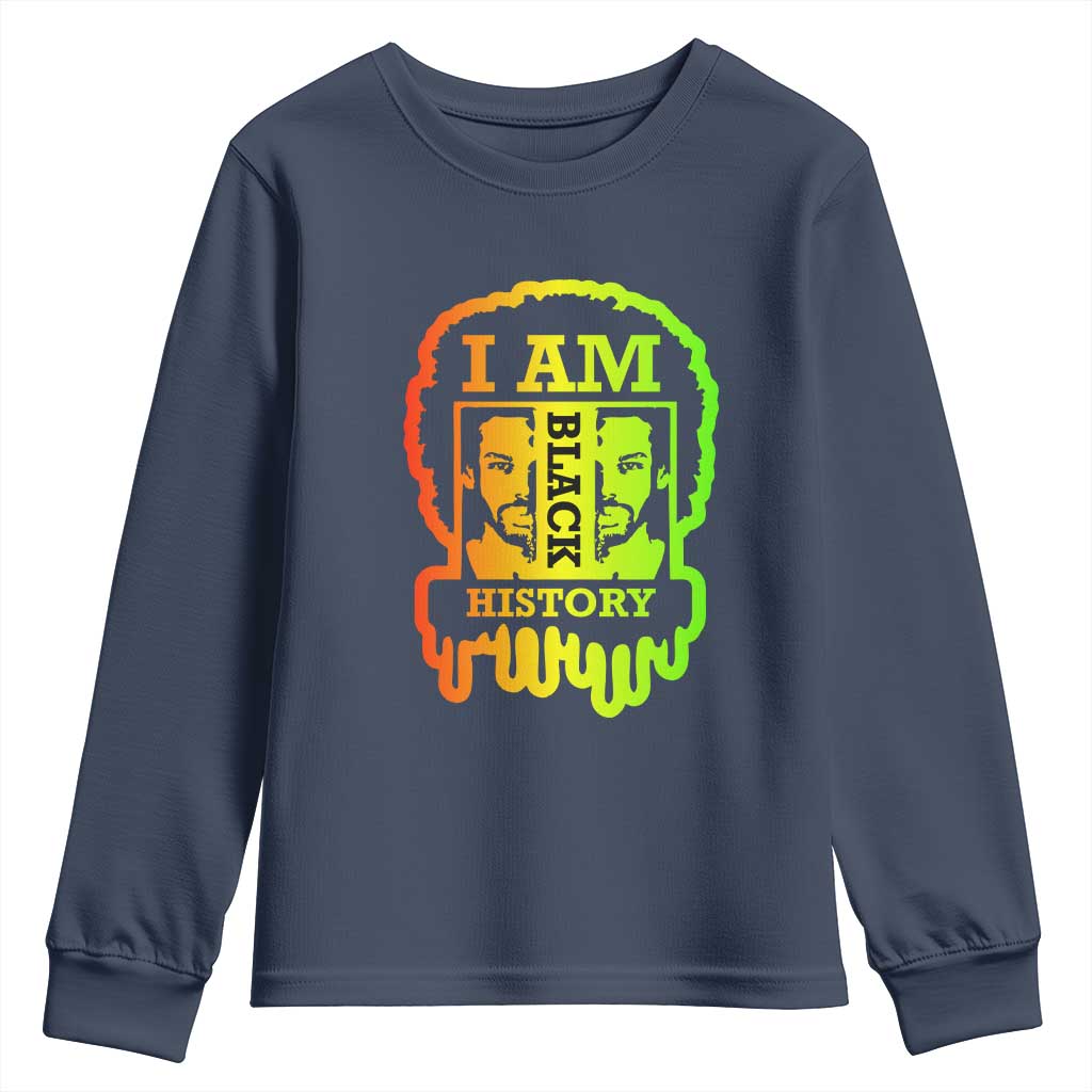 I Am Black History Youth Sweatshirt Dope African American Men TS02