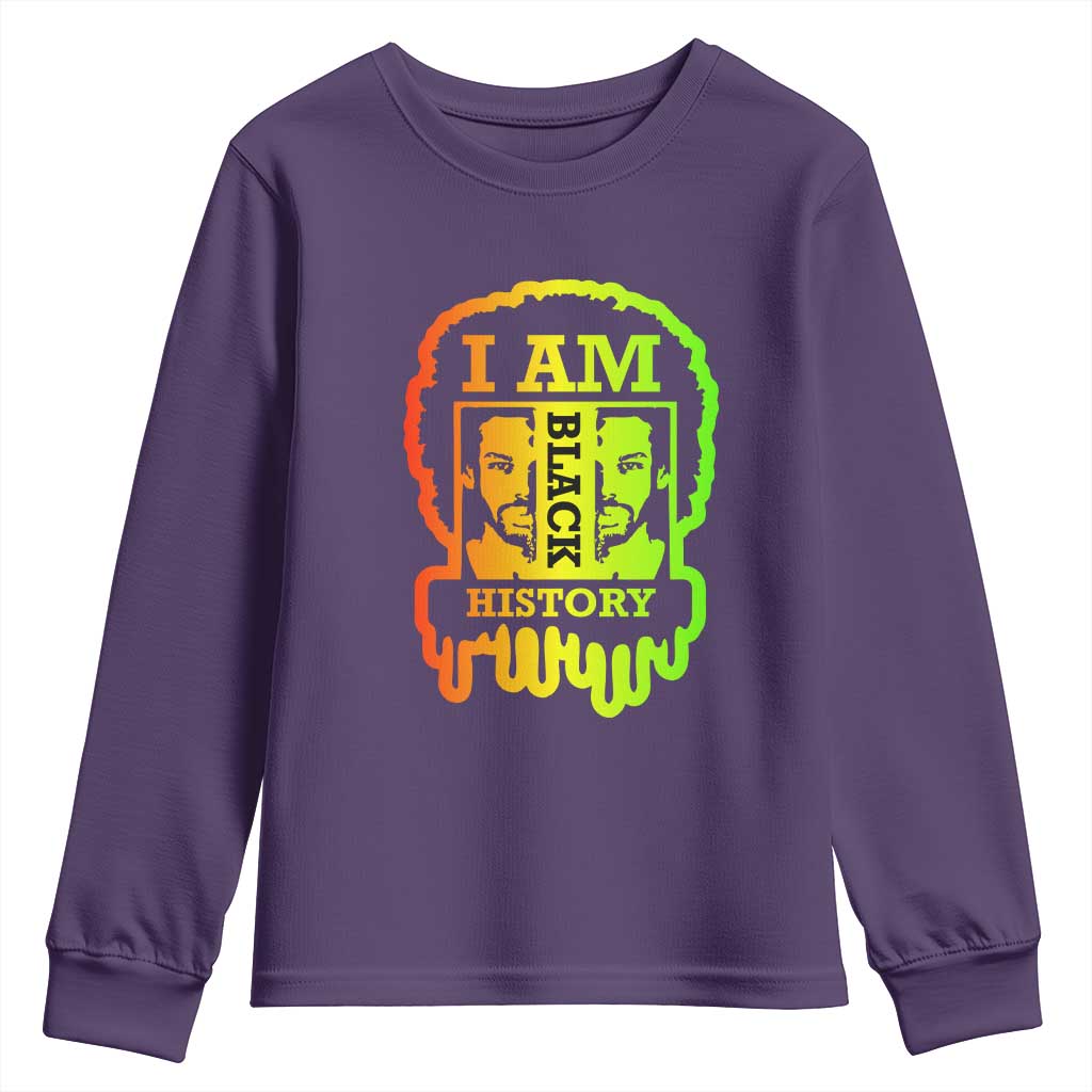 I Am Black History Youth Sweatshirt Dope African American Men TS02