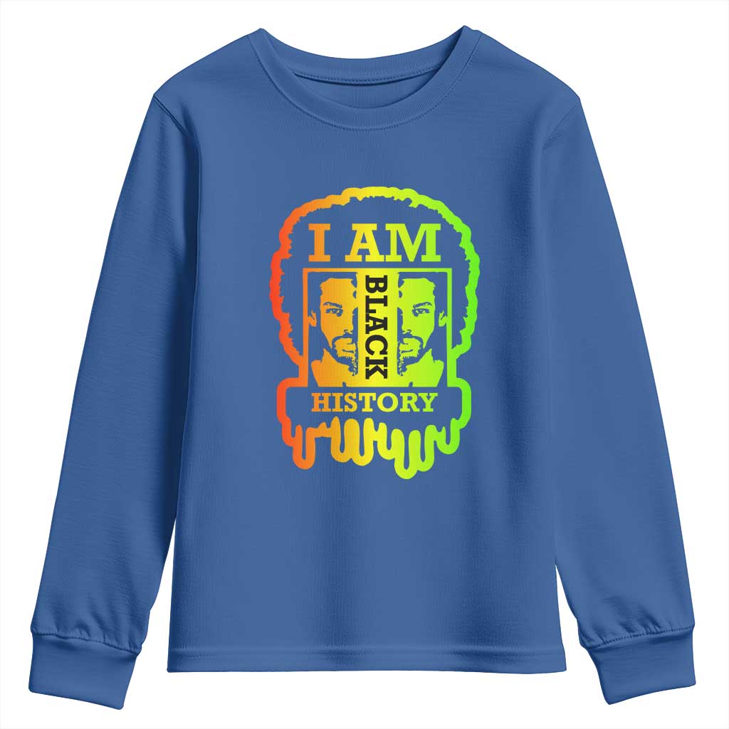 I Am Black History Youth Sweatshirt Dope African American Men TS02