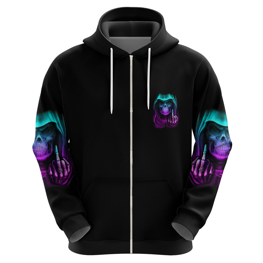 My Give A F Reaper Purple Hoodie TS04