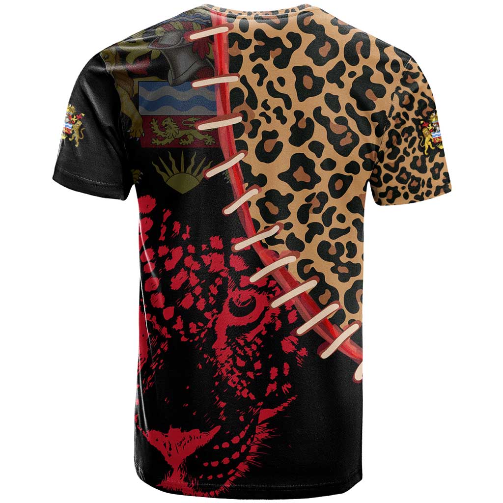 Leopard and Lion Malawi T shirt Unity and Freedom TS04