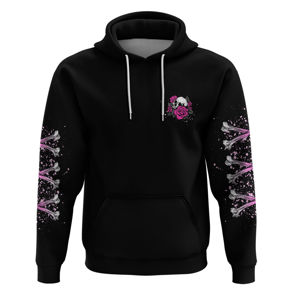 I'm A B Don't Try Me Rose Skull Hoodie TS04