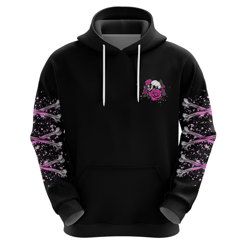 I'm A B Don't Try Me Rose Skull Hoodie TS04