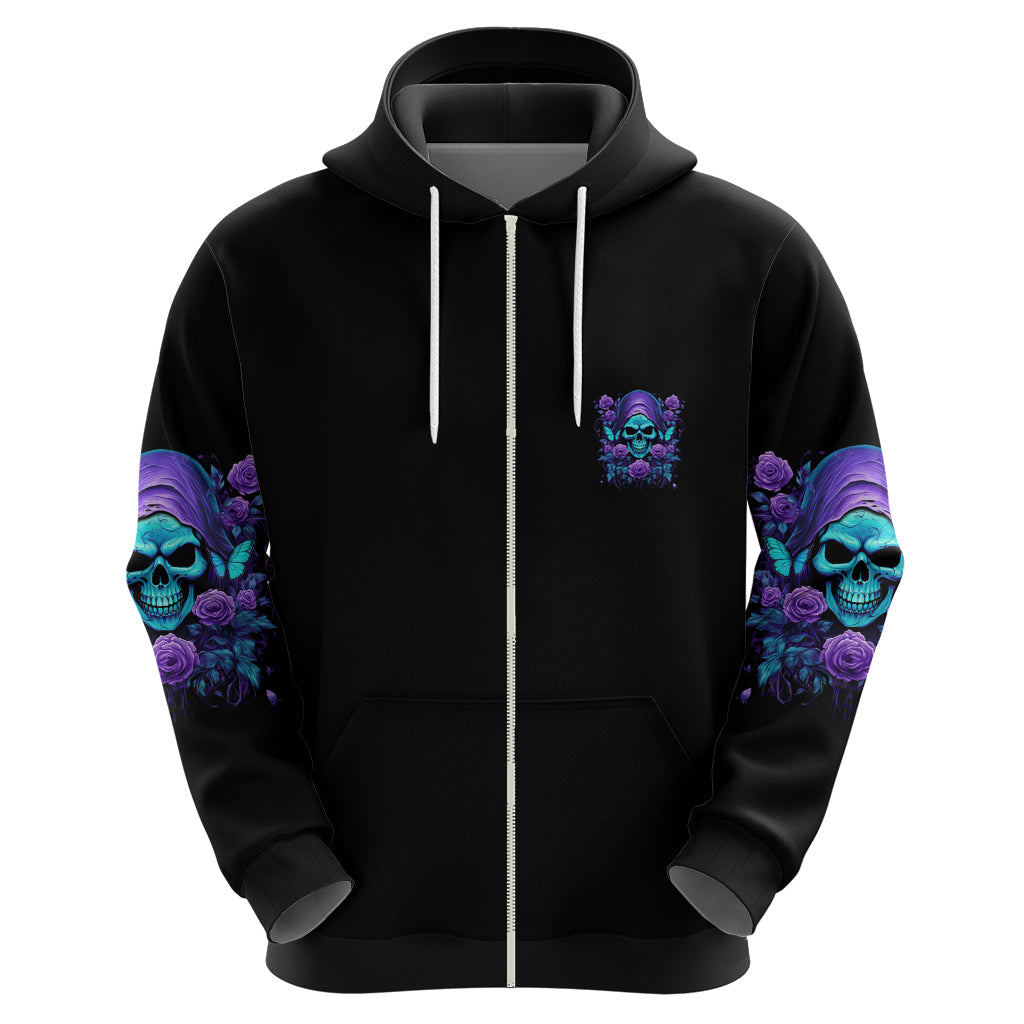 I'm Not Anti-social Mad Reaper Skull Hoodie TS04