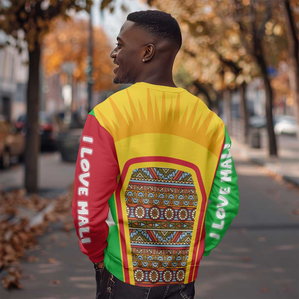 I Love Mali Sweatshirt Famous Tourist Destinations TS04