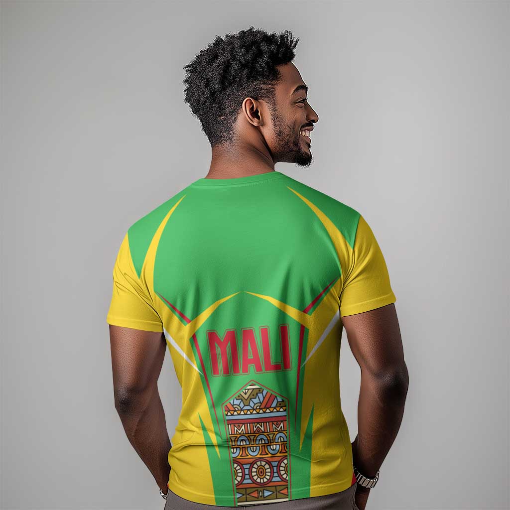 Mali Vulture Eagles T shirt African Pattern Flag Color TS04