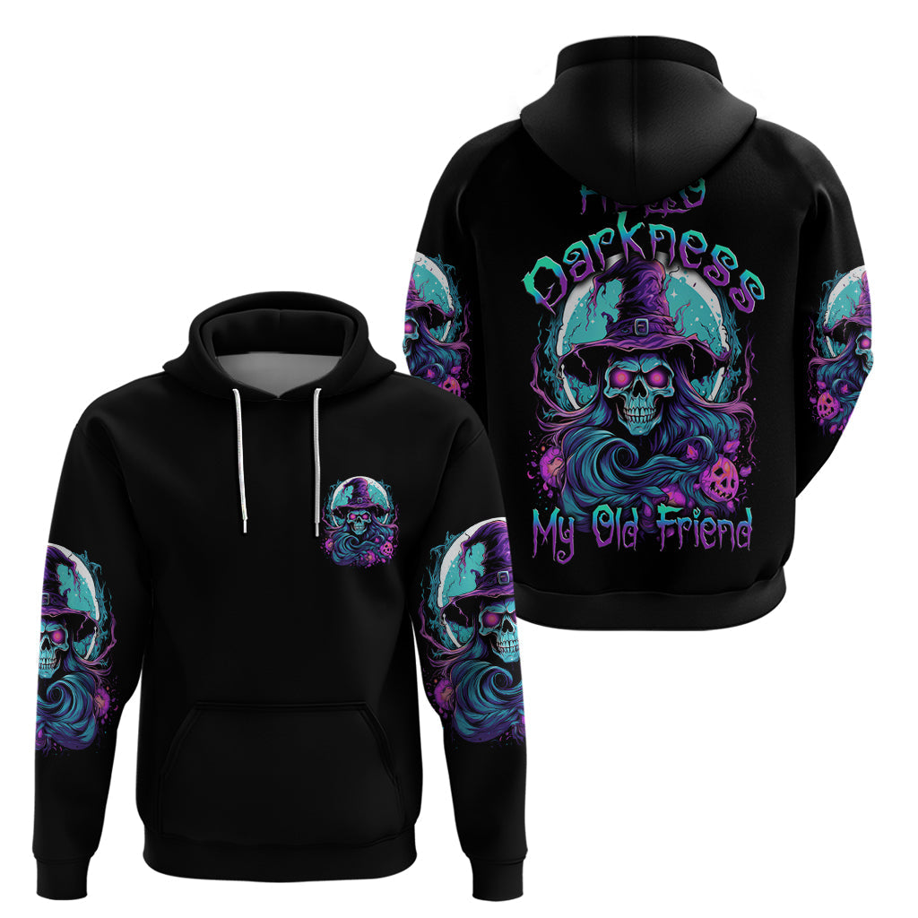 Hello Darkness My Old Friend Witch Halloween Hoodie TS04