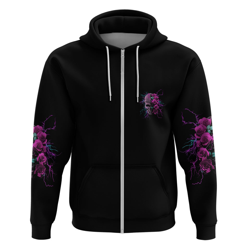 I Am The Storm Skull Rose Hoodie TS04