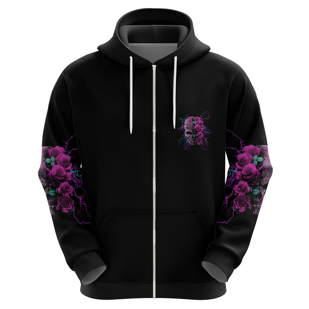 I Am The Storm Skull Rose Hoodie TS04