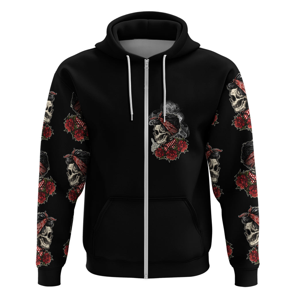 Skl Rose - Zero Fck Given Hoodie TS04