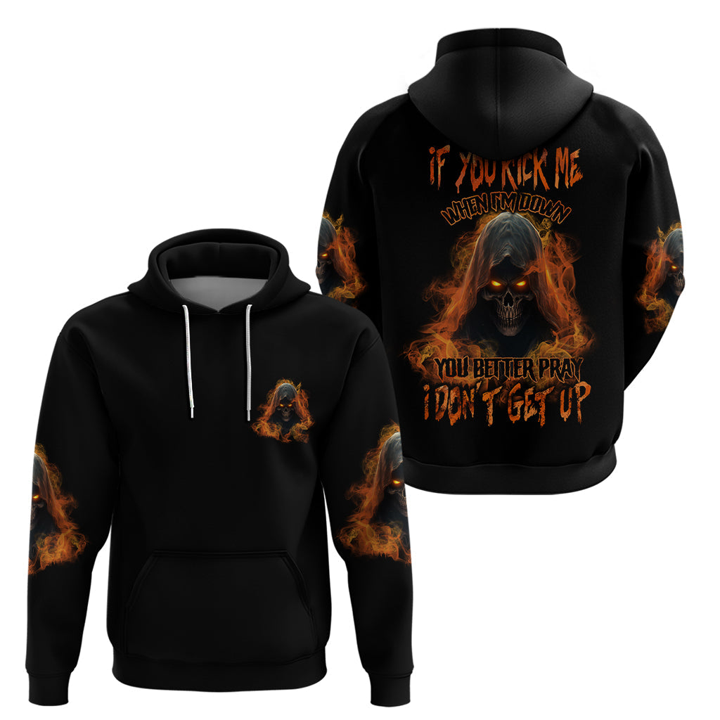 If You Kick Me When I'm Down Hoodie TS04