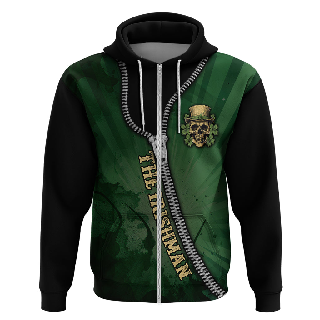 The Irish Man 3D Zip Art Hoodie TS04